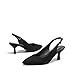 Imagen de DREAM PAIRS Zapatos de Tacón Gato Clásicos Mujer de Zapatos de Salón PU Slingback con Plantilla Comoda para Boda Fiesta