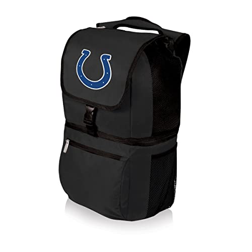 PICNIC TIME NFL Zuma Insulated Cooler Backpack, Indianapolis Colts , Black