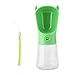 Obstschale 350ML Tragbarer Wasserbecher Für Katzen Und Hunde, Trinkbrunnen Und Feeder Outdoor Travel (grün)