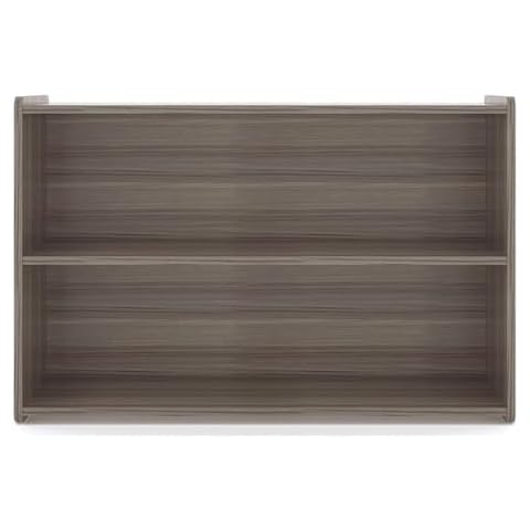 Tot Mate Contemporary Wood Composite Preschool Shelf Storage in Gray Cover
