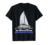 Catamarán Boat Sailing Merchandising for aesthetic catamaran enthusiasts on a catamaran sailboat trip.