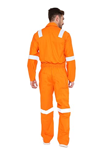 Image of Associated Uniforms Men's 230 GSM Fire Retardant Cotton Boiler Suit