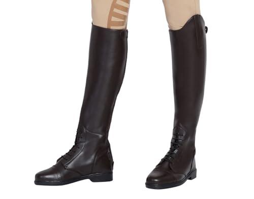 Image of TuffRider Women's Starter Back Zip Field Boots in Synthetic Leather
