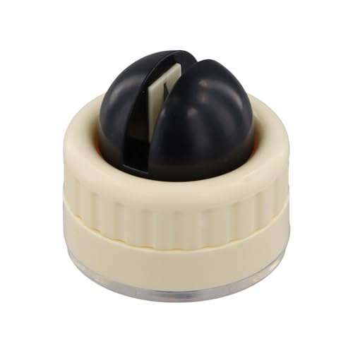 Affilacoltelli Manuale con Ventosa, Sicurezza Mani Libere, Affila Coltelli da Cucina con Lame Dritte e Dentellate, Acciaio al Tungsteno, Uso Professionale