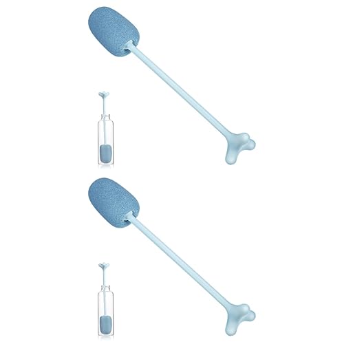 Healeved 2pcs Sponge Cleaning Brush Coffee Tea Cup Brush Bottles Bottle Brush Cup Cleaner Coffee Carafe Cleaning Sponge Sponges Feeding Bottle Cleaner Cleaning Brush Material is Pp