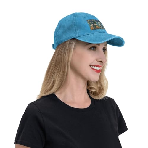 Cute Dinosaur Blue The hat is Breathable, Sweat-Absorbent, and Adjustable, Fashionable and Versatile, Suitable for All Seasons. 7
