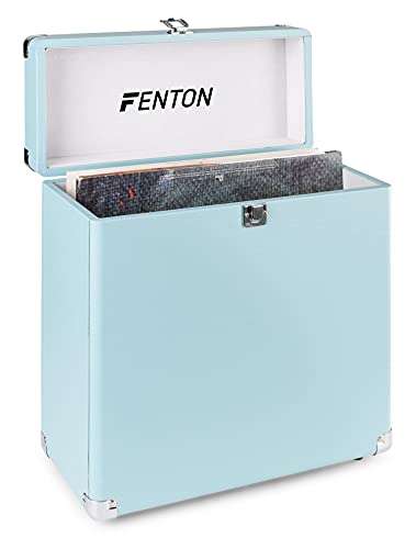 Fenton RP115 Platine Vinyle Vintage avec Valise de Rangement – Bleu, fonctionnalité Bluetooth, Tourne Disque avec Haut… - Les Beatles, Paul McCartney, John Lennon, RIngo Starr, George Harrison Fenton RP115 Platine Vinyle Vintage avec Valise de Rangement - Bleu, fonctionnalité Bluetooth, Tourne Disque avec Haut… – Image 4