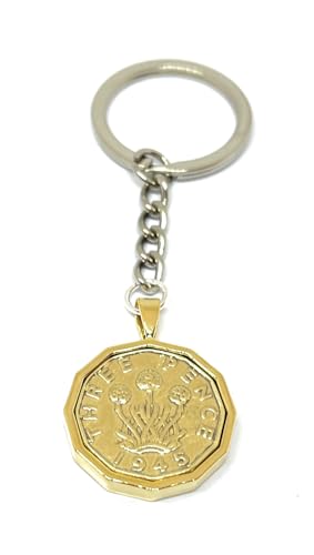 Porte-clés 1945 cadeau de 79e anniversaire maman papa frère sœur