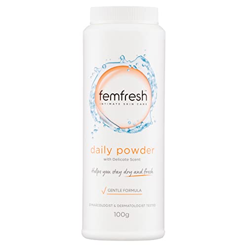 Femfresh Intimate Powder, 100g - Talc-Free with Light Scent
