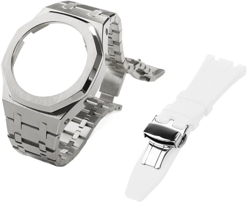 Mod Kit GA-2100 bracelet montre métal et résine fluorescente lumineuse