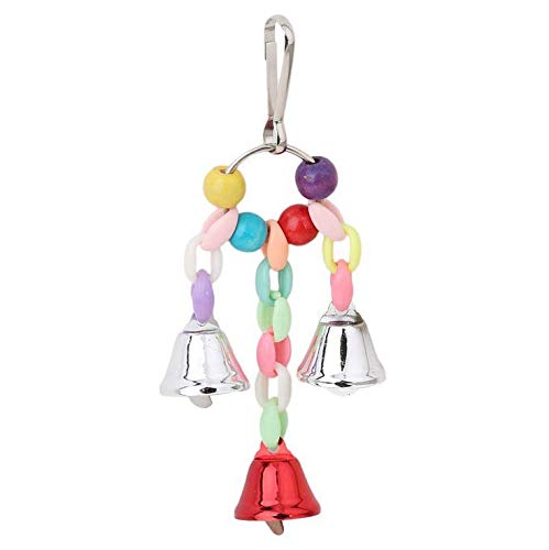 MIGHTYDUTY Parrot Toy Bird Cage Swing Hammock Pet Bird Hanging Bell Hanging Toy Macaw Parrot Love Bird Finches Brids Toy Supplies