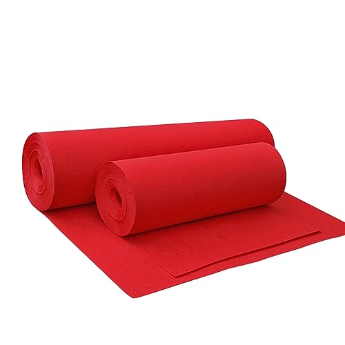 Tapis d'allée de mariage rouge anti-déchirure évite les glissades en plein air