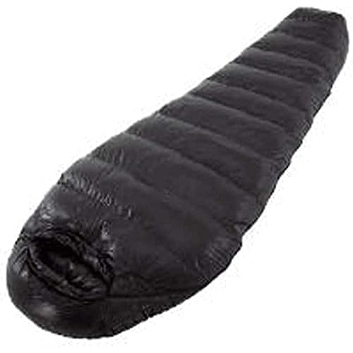 Sleeping Bag Sleeping Bag for Adult Duck Down Winter Cold Protection Envelope Sleeping Bag for Indoor Outdoor, Large, Black 800g
