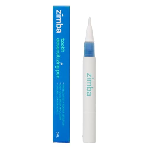 Image of Zimba Teeth Desensitizing Pen | Effective, Travel-Friendly Solution for Sensitive Teeth | Cruelty-Free and Enamel-Safe Formula for Instant Relief (1 Pen)