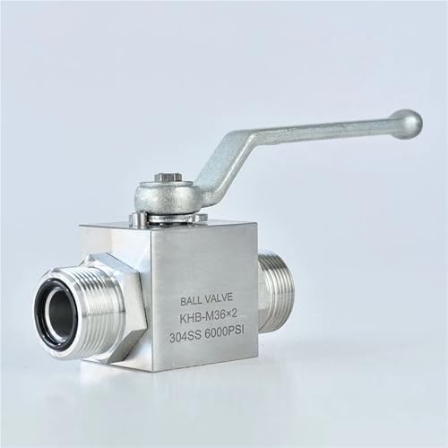 Robinet à boisseau sphérique étanche en acier inox DN20 pour haute pression - 6
