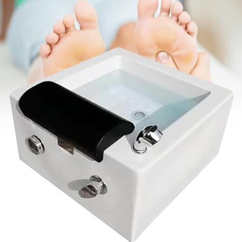 Lavabo para pedicura blanco QIANG para spa y masaje
