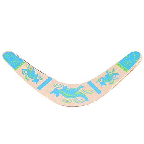 RiToEasysports Madera en forma de V Boomerang juguetes al aire libre respetuosos del medio ambiente para los amantes del deporte