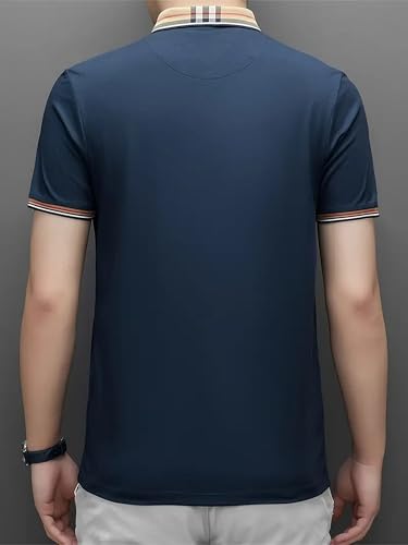 Image of Lymio Polo T Shirt for Men || T Shirt for Man || Collar T Shirt Style Men (Packs Also Available) (Polo-93-96)