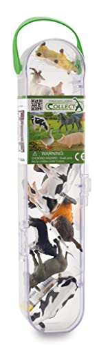 Collecta - Scatola di Animali della Fattoria Minis - A1110 (901A1110)