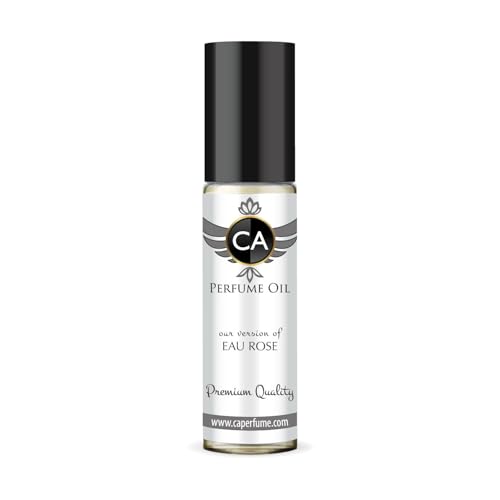 CA Perfume Impression of Eau Rose for Women Fragrance Oil Floral Fruity Scent Long Lasting Perfumes for Women Travel Size TSA Ready Mini Parfum Body Oil Roll-on 0.33 Fl Oz 10ml