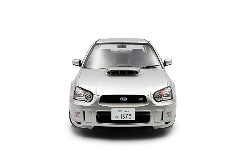 Solido 1:18 Subaru Impreza WRX STI Modelo Diecast Plata miniatura 2