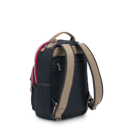 Kipling CLAS SEOUL S Small Backpack, True Navy C, 34, CLAS SEOUL S2