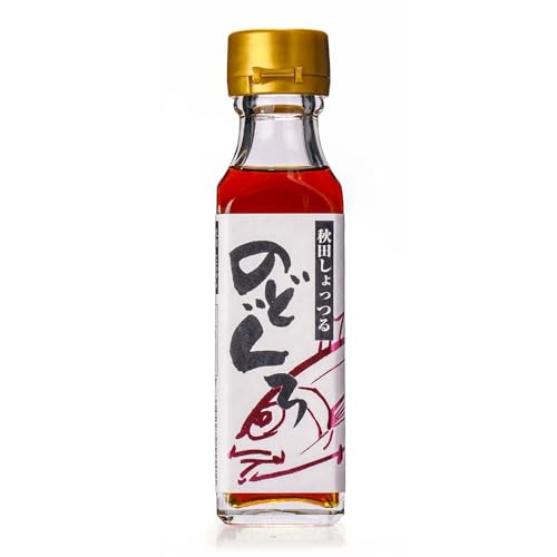 秋田しょっつる ノドグロ魚醤 130g×1本