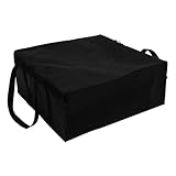 FOMIYES 保温デリバリーバッグ 大容量 不織布製 テイクアウト用 保冷 保温可能 ピザや食材に対応 収納便利な肩掛けデザイン