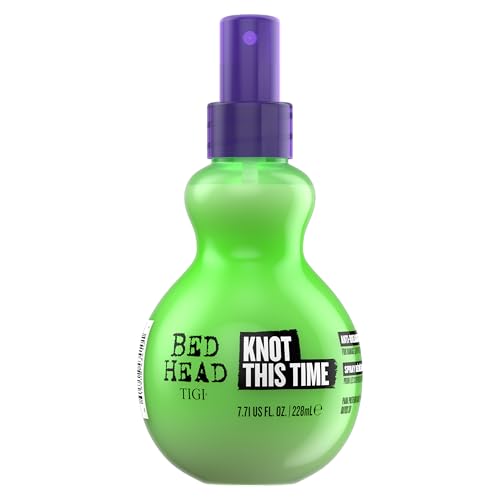 Bed Head by TIGI Knot This Time Anti-Breakage Hair Detangler Spray Lightweight Detangling Spray for Wet or Dry Hair Reduces Breakage Non-Greasy Finish