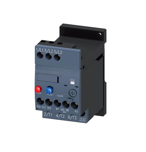 Relais de surcharge 3RU6116-1EB1 thermique pour protection de moteur électrique triphasé