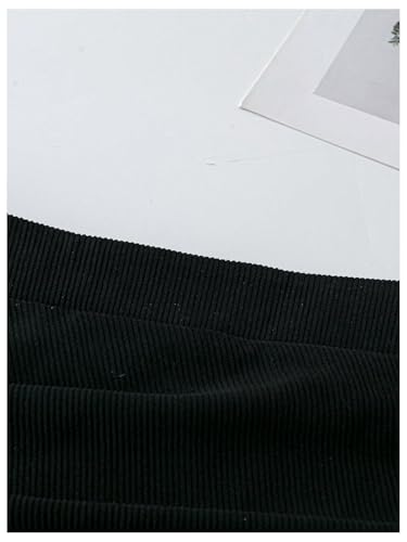 Floerns Women's Plus Size High Waisted A Line Skirt Ruched Slit Hem Mini Skirts4