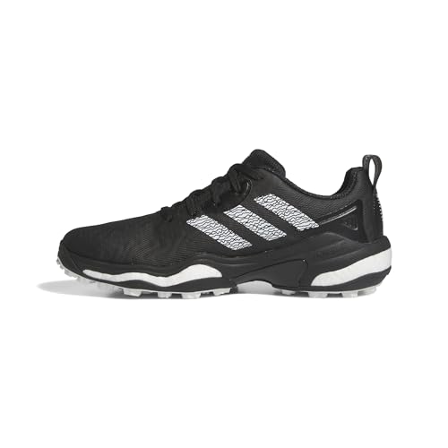 adidas Men's CodeChaos 25 Spikeless Golf Shoes, Core Black/Footwear White/Oat, 15