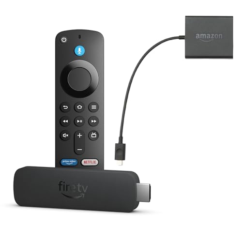 Amazon Fire TV Stick 4K Plus mit Amazon Ethernetadapter
