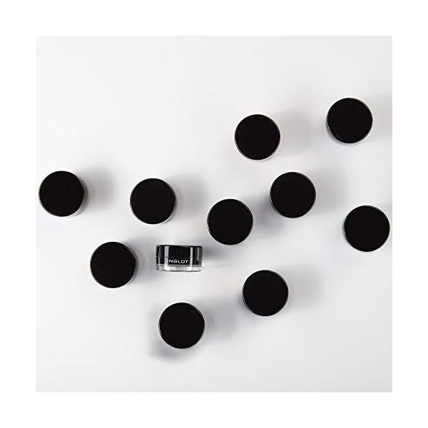INGLOT-AMC-Eyeliner-Gel-77-Gel-Eyeliner-Matte-Black-Eyeliner-High-Intensity-Pigments-55-g-019-US-OZ INGLOT AMC Eyeliner Gel 77 | Gel Eyeliner Matte | Black Eyeliner | High Intensity Pigments | 5.5 g | 0.19 US OZ