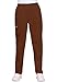 Cherokee womens Workwear Elastic Waist Cargo medical scrubs pants, Chocolate, XX-Large US