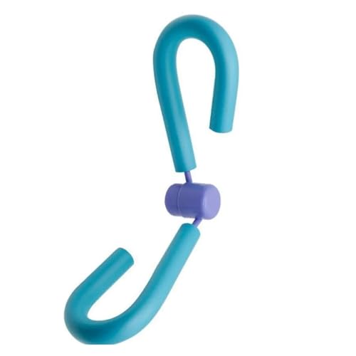 Multifunctional Leg Clamp Inner Thigh Fitness Equipment Pelvic Floor Muscle Leg Trainer Fitness Accessories Workout Gym(Blue)