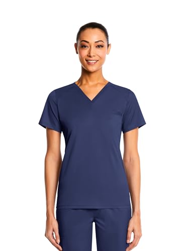 Maevn EON Sport Women’s Tuckable V Neck Top Navy