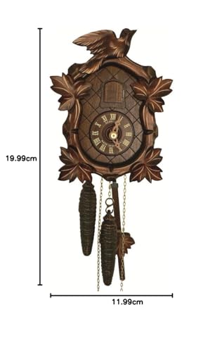 Reloj cucú original clásico madera para regalo familiar 5