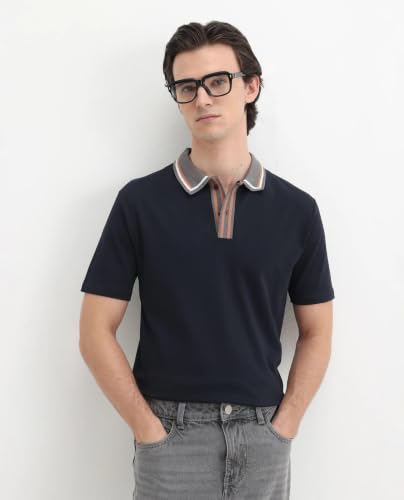Image of Rare Rabbit Regular fit Plain Polo