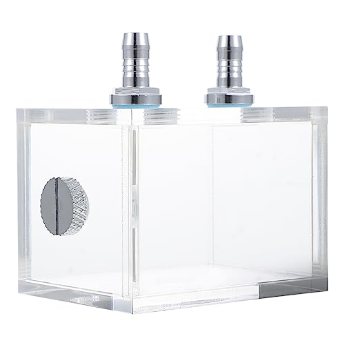 Enfriamiento de CPU silencioso usando tanque de agua acrílico transparente de 200ml