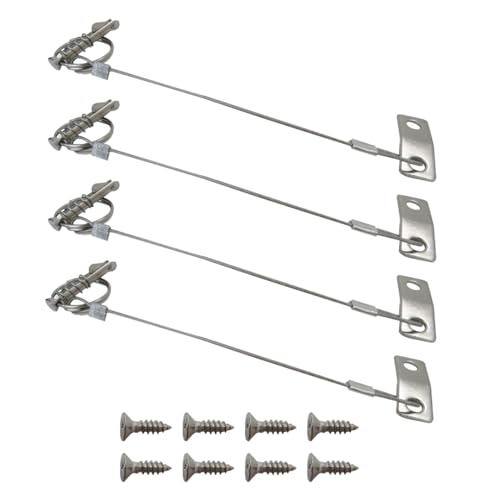 YYU Upgraded 4 Pack Quick Release Pin 1/4