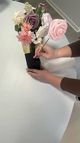 Xcel 4 Pack Reusable, Long Lasting, Floral Foam Blocks, Floral Dry Foam, Flower Foam Headstone Flower Arrangement Water And Weather Resistant #TOP5