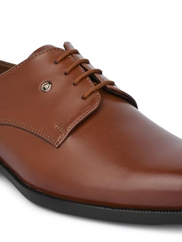 Image of ALBERTO TORRESI Hungary Series 607 Branded Sole Black Formal Shoes