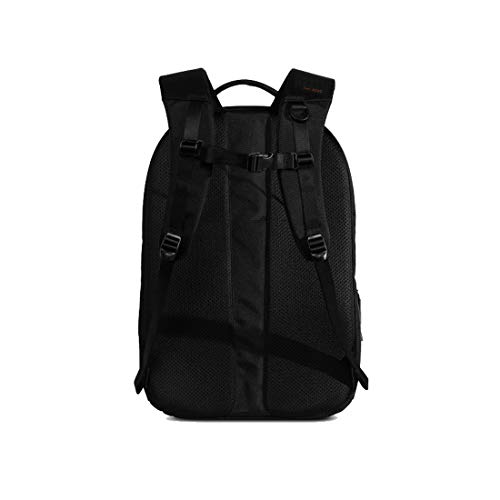 Image of Travel Laptop Backpack, Large Computer Backpack Bag Laptop for Men Women for Hiking /School /College, Black Bookbag Made of Water-Resistant Fabric(12 Month Free Replacement Guaranteed)