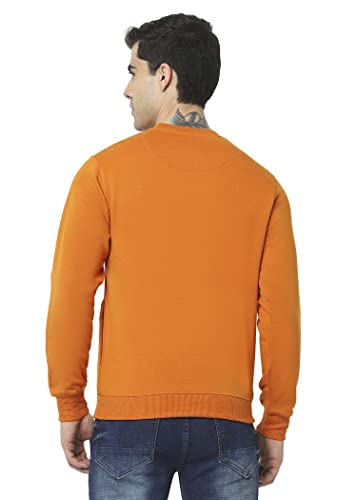 Image of HiFlyers Men's Cotton Blend Casual Crew Neck Sweatshirt