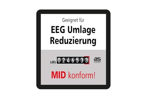 Compteur d'électricité triphasé 400V MID as - Schwabe CEE 5 pôles IP44 - 7