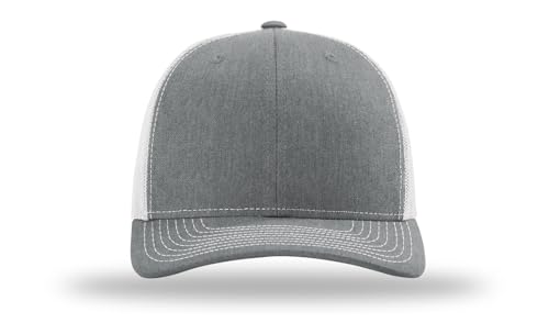 Image of Richardson 112 Trucker Hat - Premium Adjustable Snapback Hat - Structured Six Panel Richardson Blank Caps
