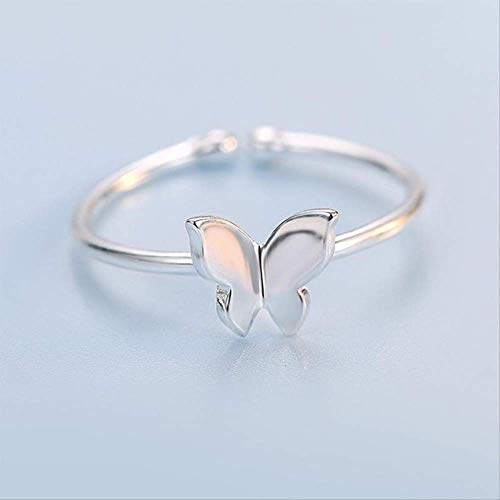 Bague ouverte papillon argent 925 à porter au quotidien ou en soirée - 2