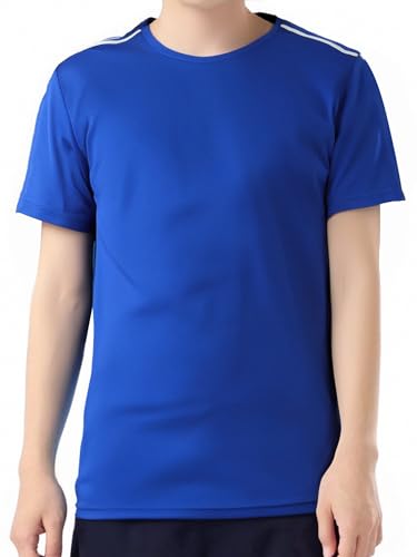 Kids Boys Short Sleeve Sports Shirts Athletic T-Shirt Quick-Drying Basketball Football Jersey Tees