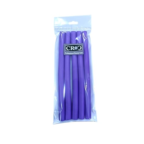 1240 Sosis Bigudi 5'li Mor Boy:22 Cm Çap:1.5 Cm
